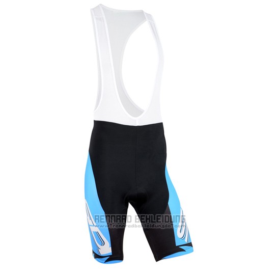 2015 Fahrradbekleidung Castelli SIDI Azurblau und Wei Trikot Kurzarm und Tragerhose